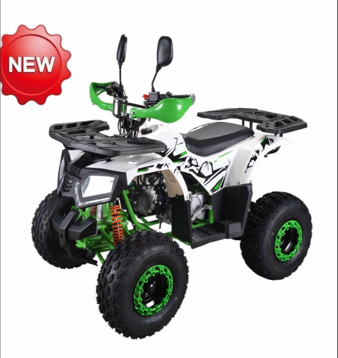 ATV 125 cc Automatik mit digitalen Instrumenten